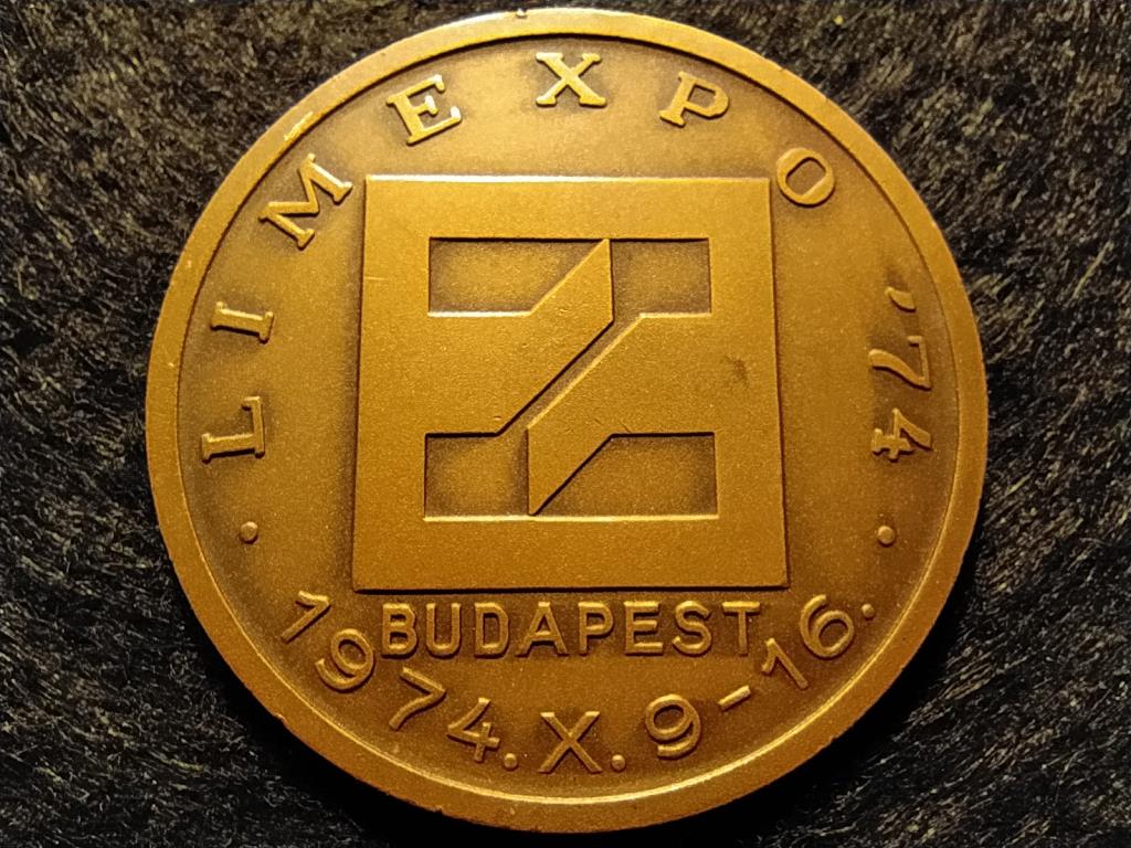 Nemzetközi Gépkiállítás Budapest Limex 1974 60mm 69g 