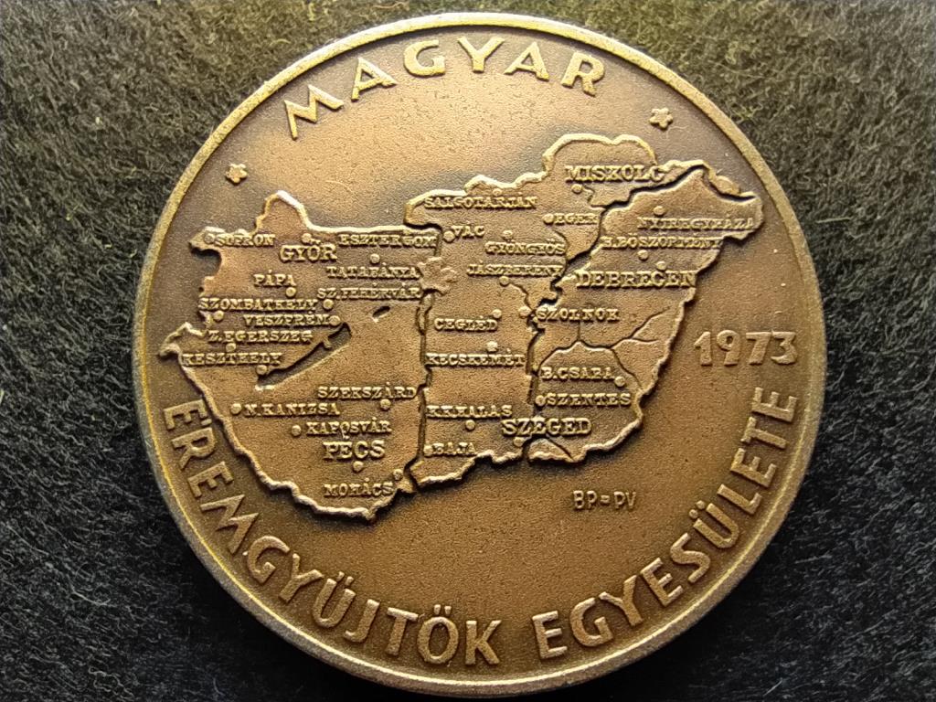 MÉE Budapesti Csoport A Magyar Éremgyűjtők Egyesülete-tagsági érem 1973