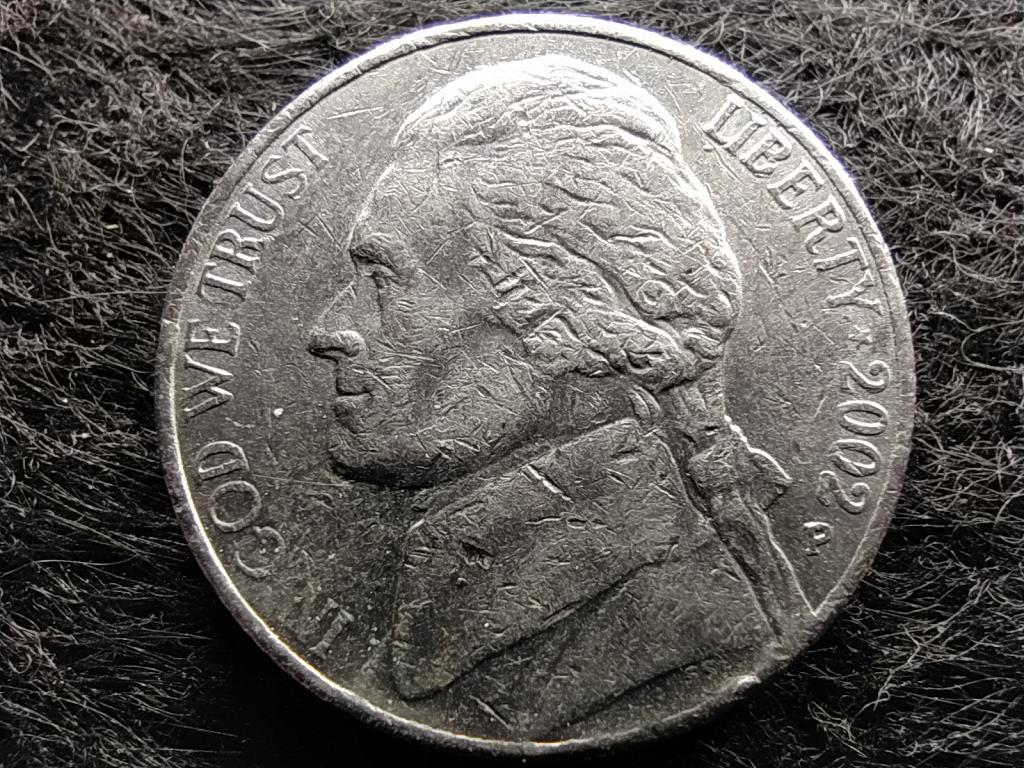 USA Jefferson nikkel 5 Cent 2002 P