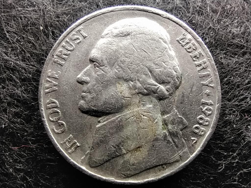 USA Jefferson nikkel 5 Cent 1988 P