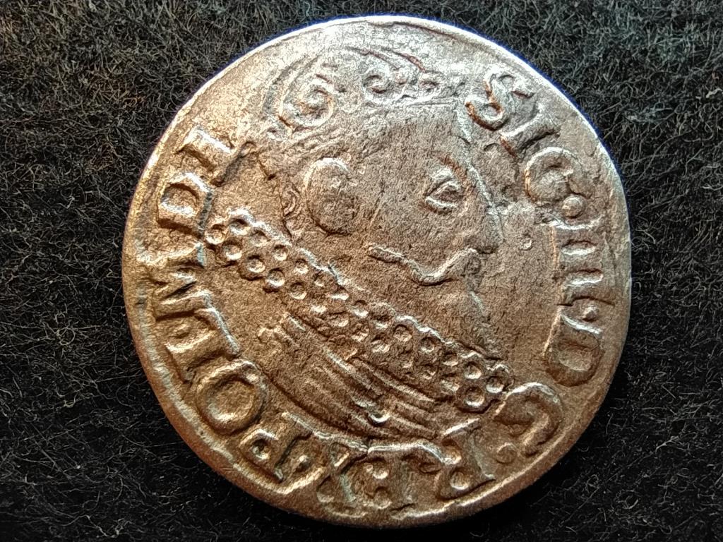 Lengyel-Litván Unió III. Zsigmond (1587-1632) ezüst 3 Garas 1622