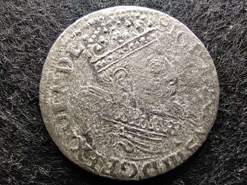 Lengyelország Lengyel-Litván Unió III. Zsigmond ezüst 1 grosz koronny Krakkó 1604