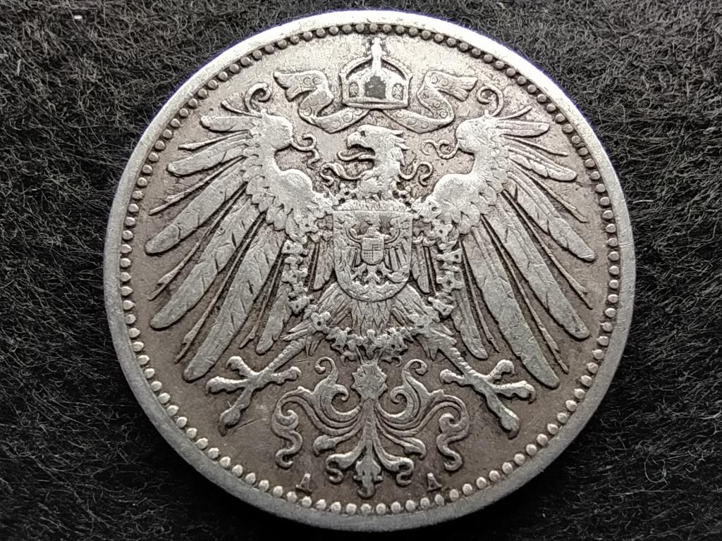 Németország II. Vilmos (1888-1918) .900 Ezüst 1 Márka 1905 A