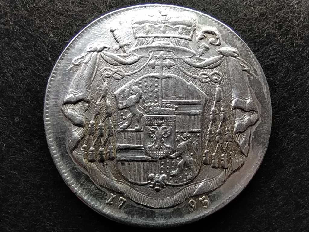 Ausztria Salzburgi Püspökség .833 ezüst 1 Tallér 1795