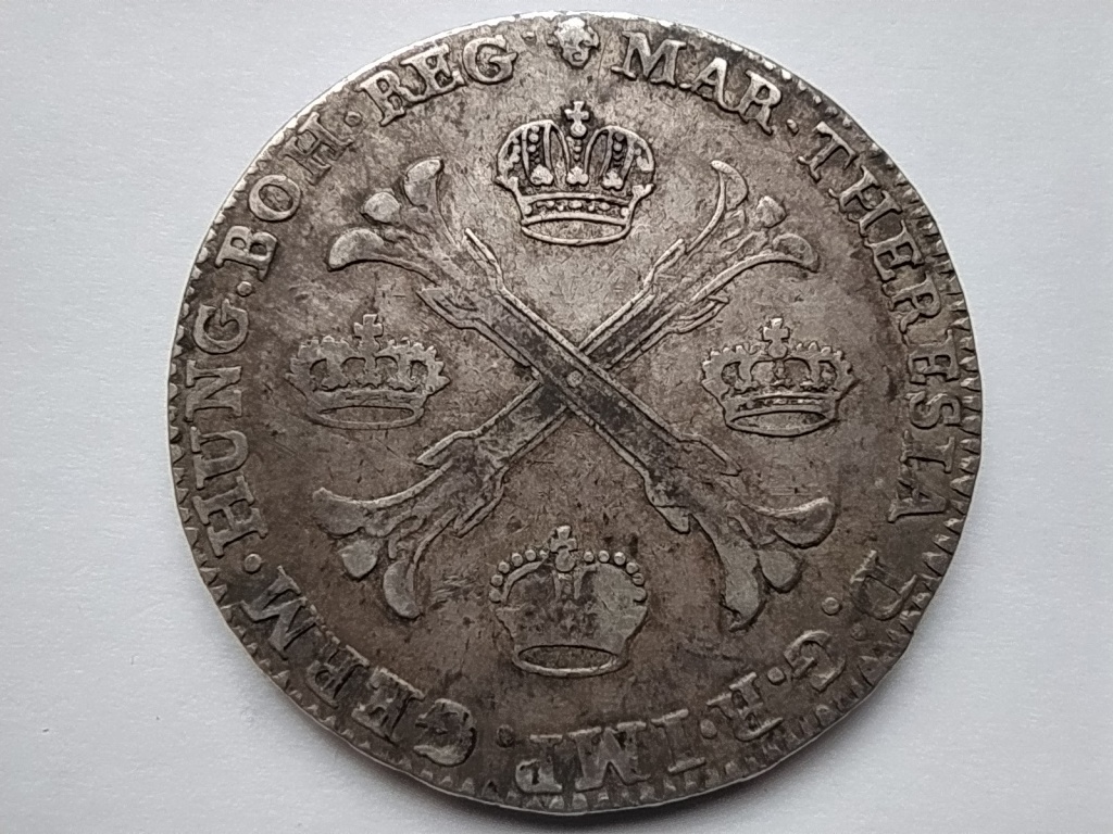 Ausztria Osztrák-Hollandia (Belgium) Mária Terézia (1740-1780) .873 ezüst 1 koronatallér 1764