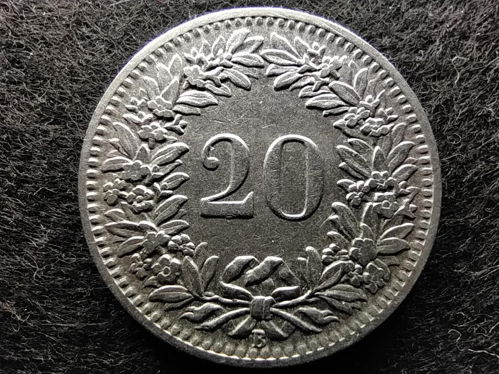 Svájc 20 Rappen 1919 B