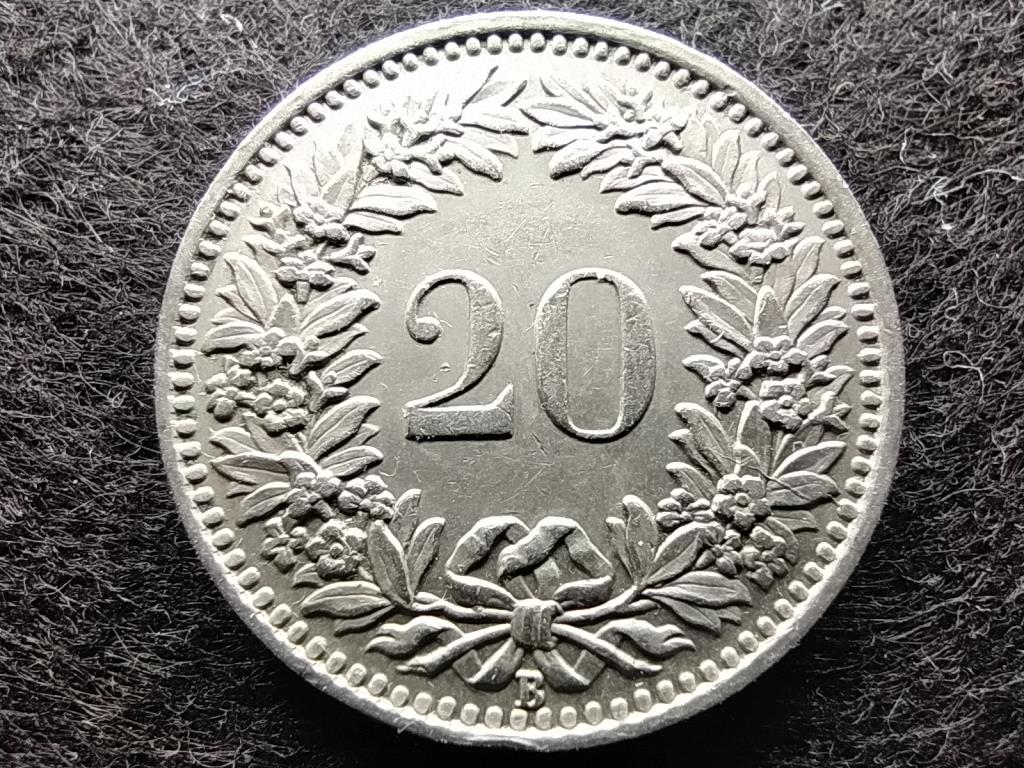 Svájc 20 Rappen 1943 B
