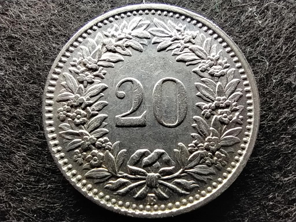 Svájc 20 Rappen 1934 B