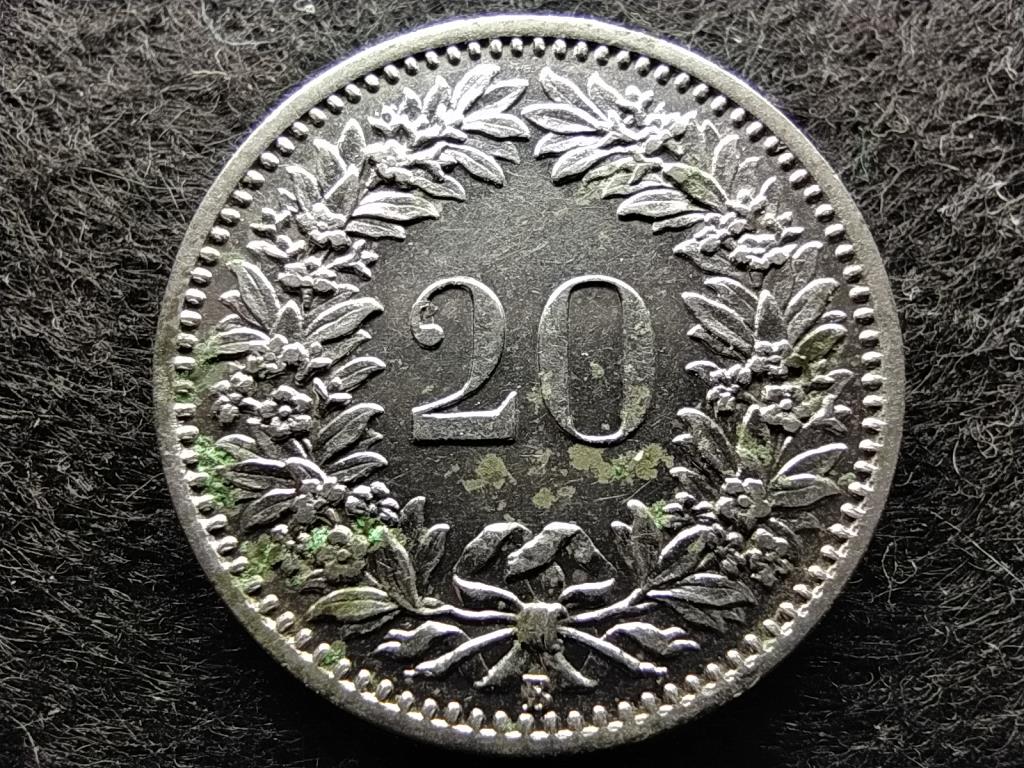 Svájc 20 Rappen 1883 B