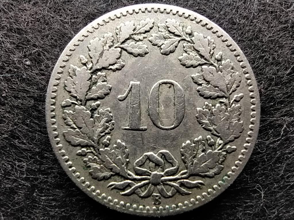 Svájc 10 Rappen 1900 B