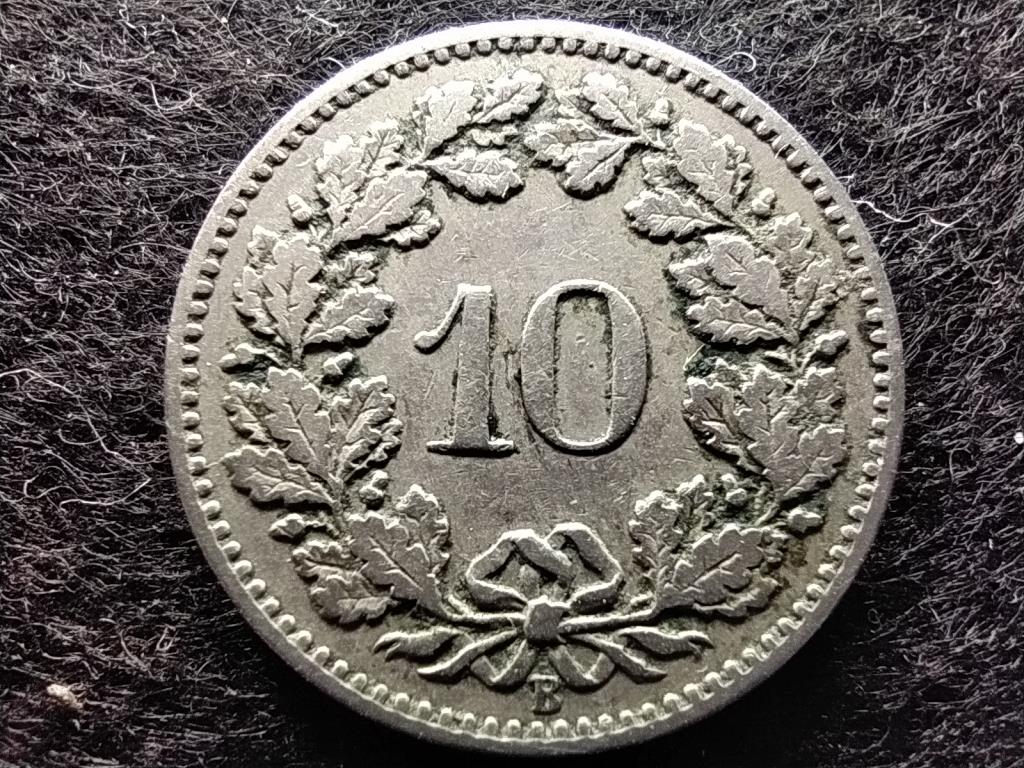 Svájc 10 Rappen 1881 B