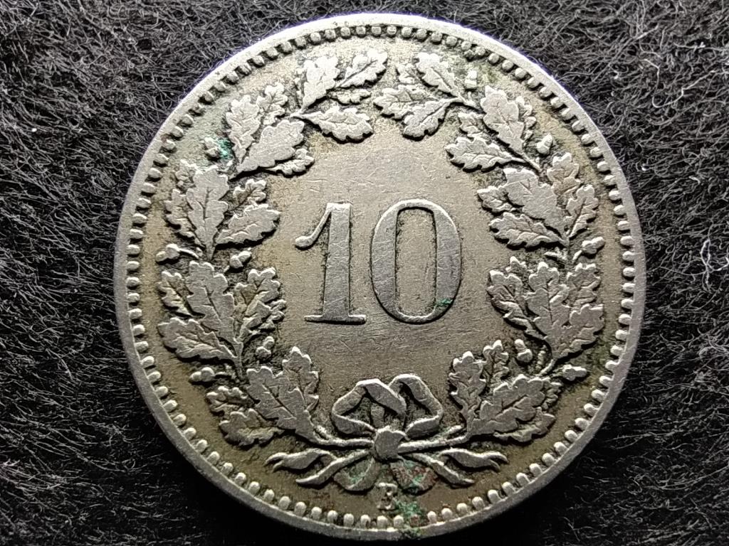 Svájc 10 Rappen 1883 B