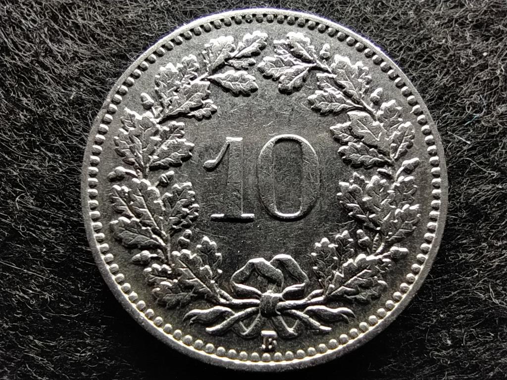 Svájc mágneses 10 Rappen 1939 B
