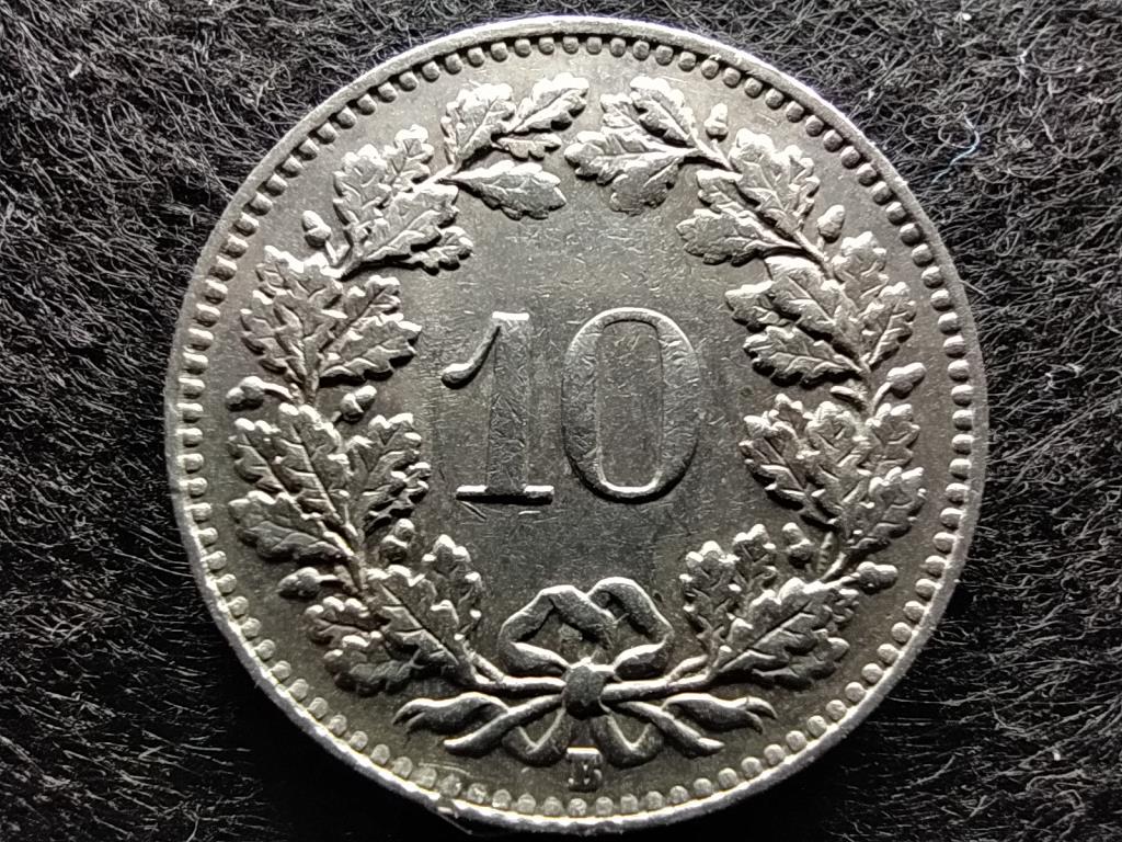 Svájc 10 Rappen 1954 B