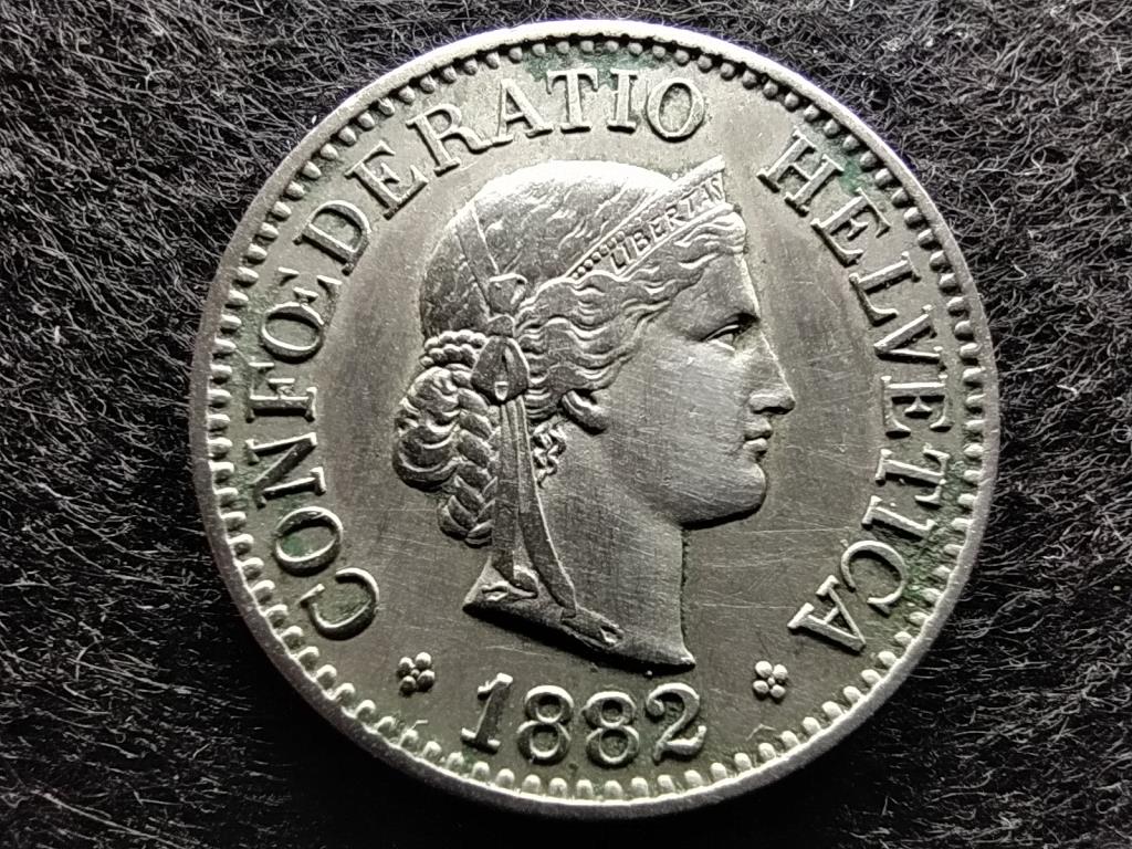 Svájc 10 Rappen 1882 B