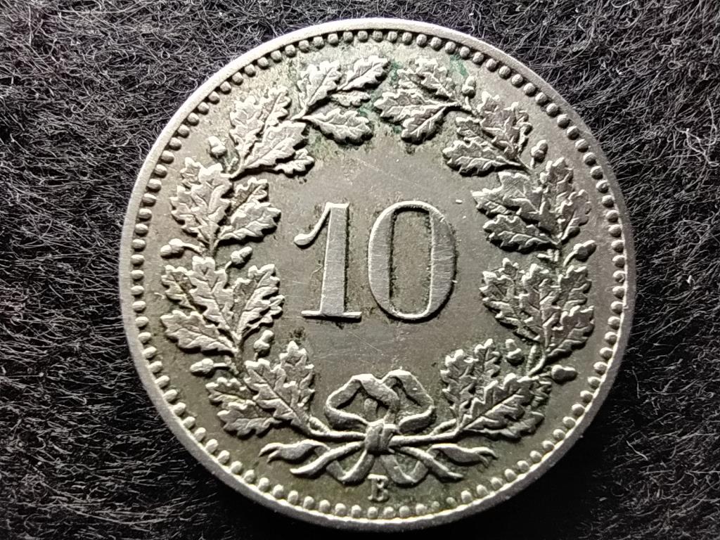 Svájc 10 Rappen 1882 B