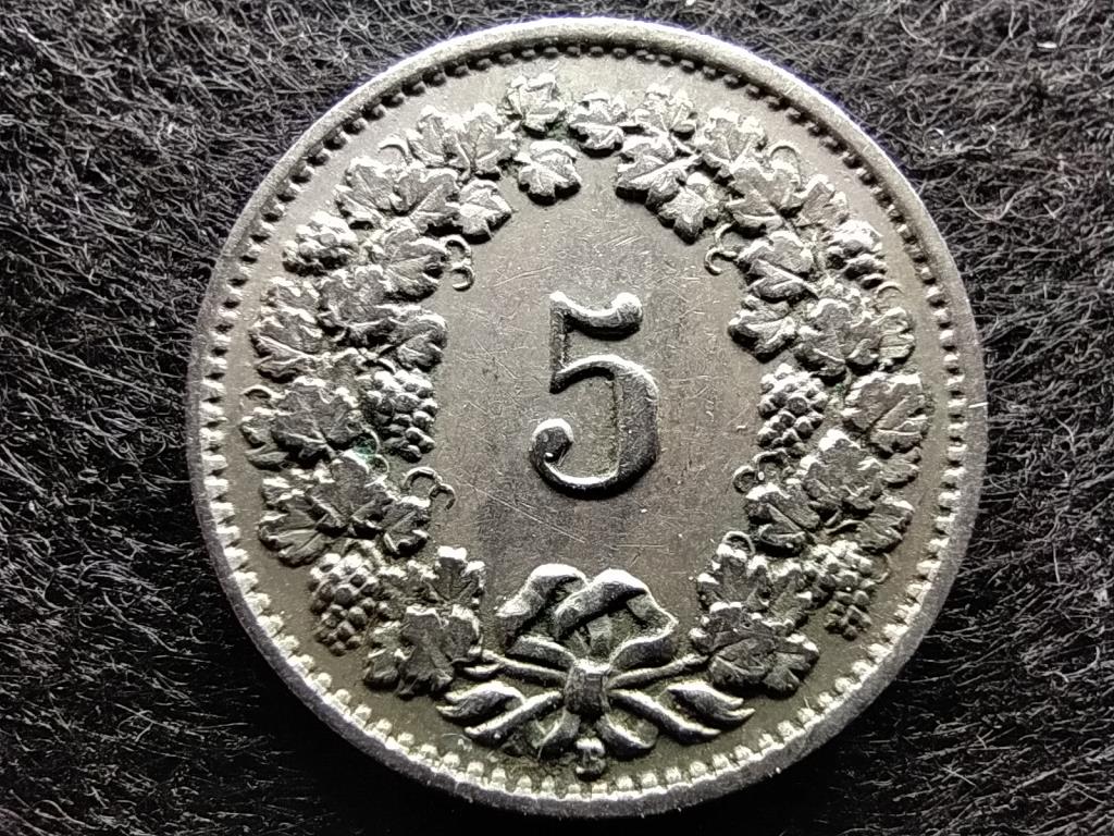 Svájc 5 Rappen 1927 B
