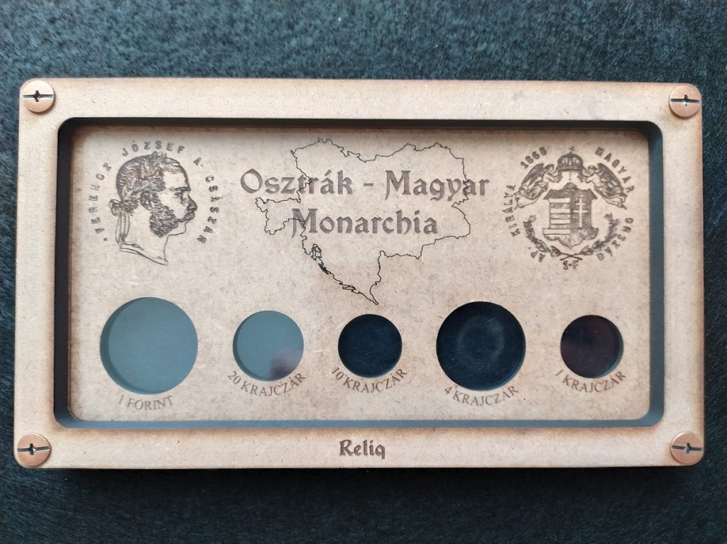 Osztrák-Magyar Monarchia 1868-1869 érmeprezentáció