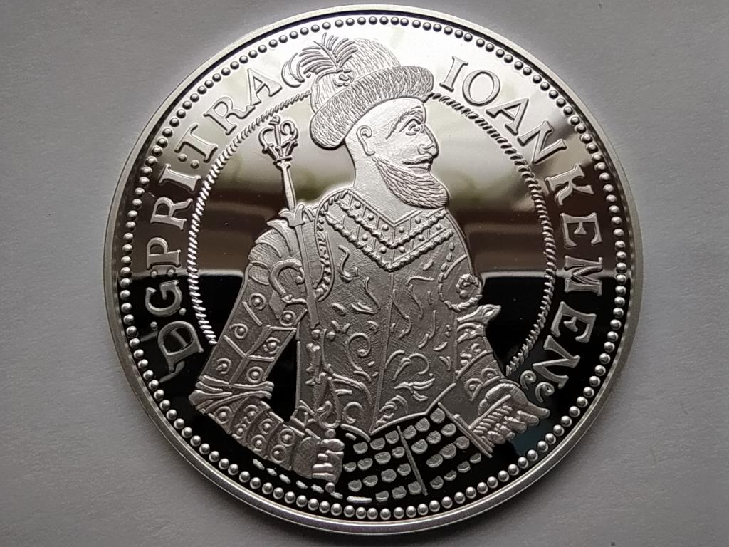 Magyar tallérok utánveretben Kemény János tallérja 1661 .999 ezüst PP