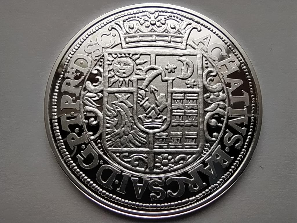 Magyar tallérok utánveretben Barcsay Ákos 1660 .999 ezüst PP