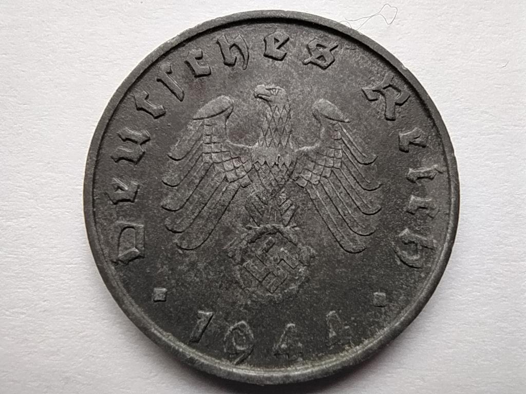 Németország Horogkeresztes 10 birodalmi pfennig 1941 B