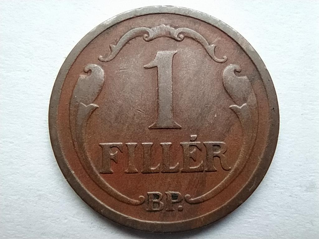 Magyarország Háború előtti (1920-1940) 1 Fillér 1929 BP
