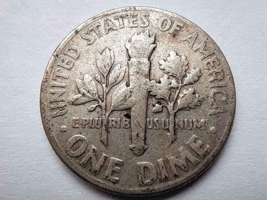 USA Roosevelt .900 ezüst 1 dime 1950