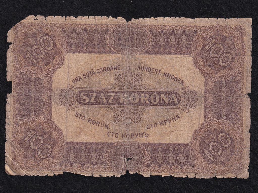 Nagyméretű Korona Államjegyek 50 Korona bankjegy 1920