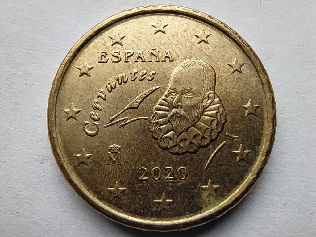 Spanyolország VI. Fülöp (2014-) 10 Euro Cent 2020 M