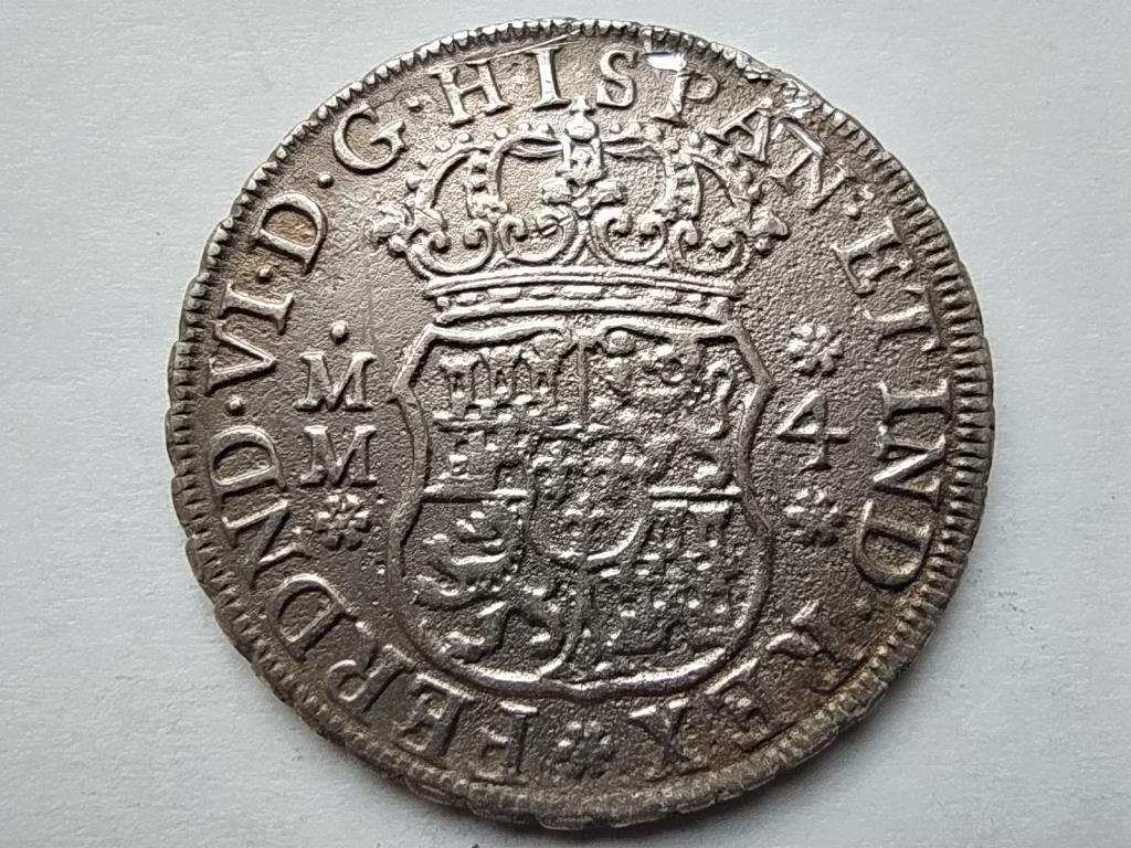 Mexikó III. Károly (1759-1788) .917 Ezüst 4 Real 1797