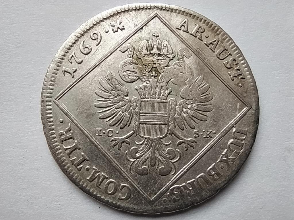 Ausztria Mária Terézia (1740-1780) .583 Ezüst 30 Krajcár 1769