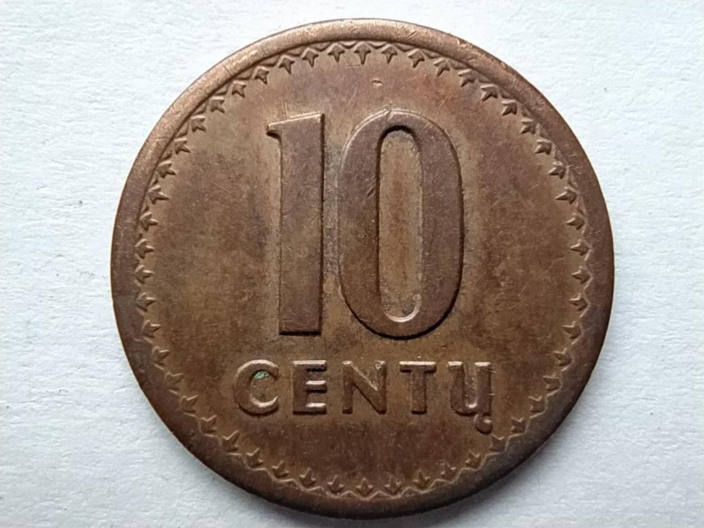 Litvánia 10 cent 1991