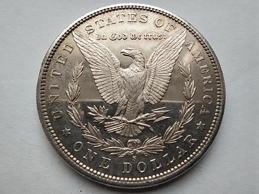 USA Morgan .900 ezüst 1 Dollár 1881 S