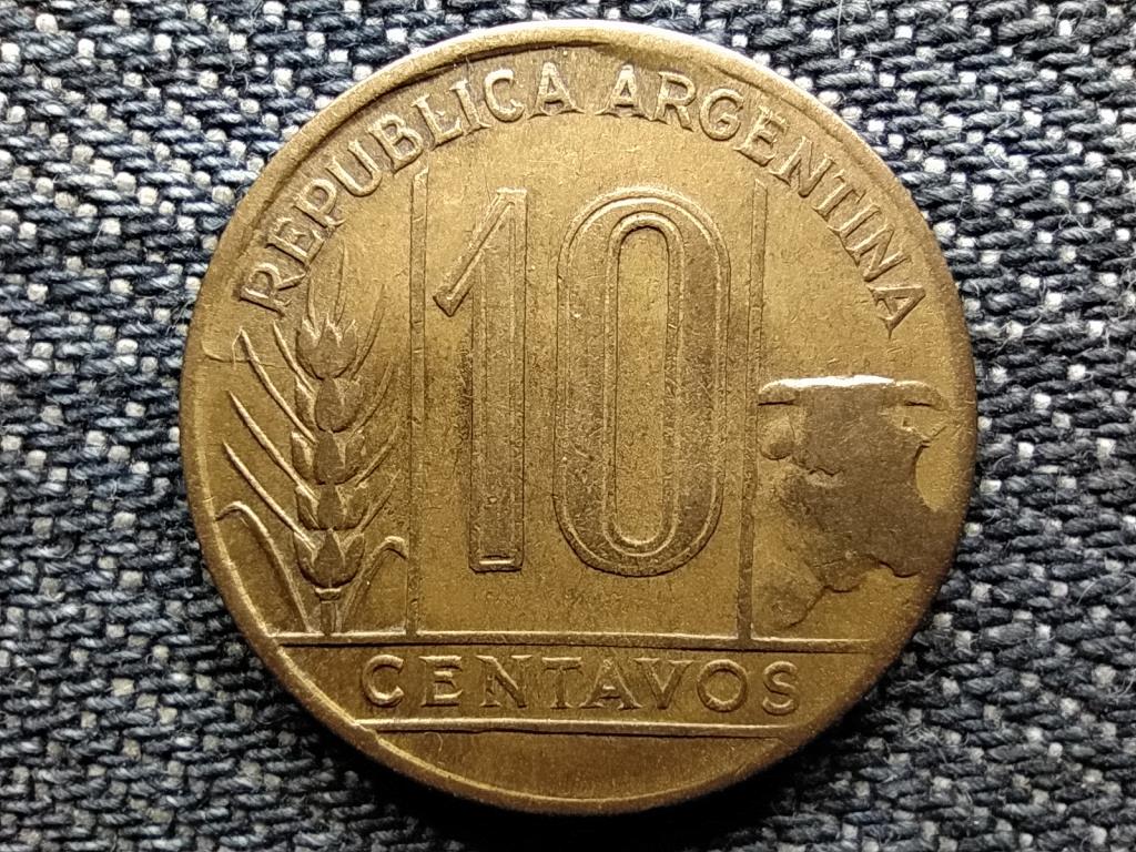 Argentína Szövetségi tartomány (1861-0) 10 Centavo