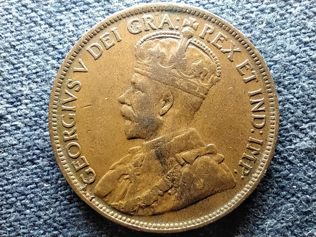 Kanada, Új-Fundland V. György (1910-1936) 1 cent