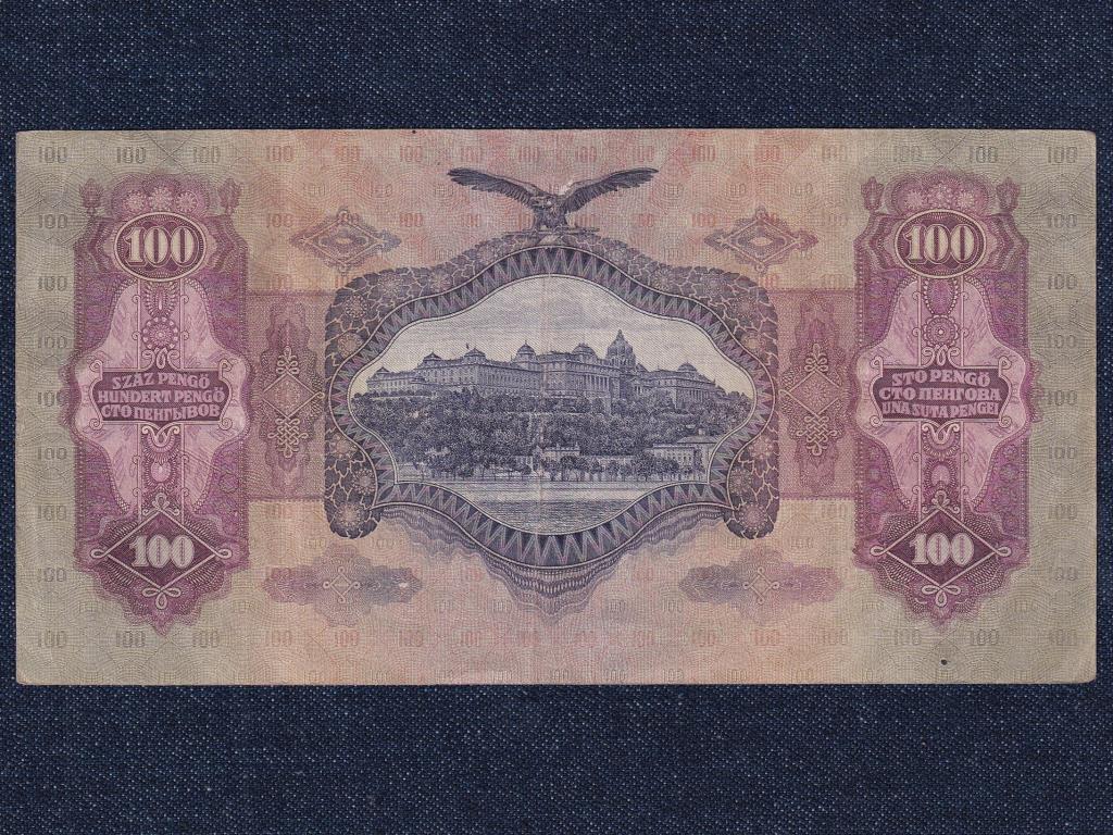 Második sorozat (1927-1932) a legnagyobb magyar Széchelyi István 100 Pengő bankjegy