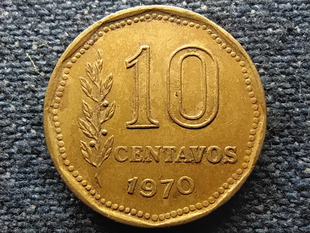 Argentína Szövetségi tartomány (1861-0) 10 Centavo