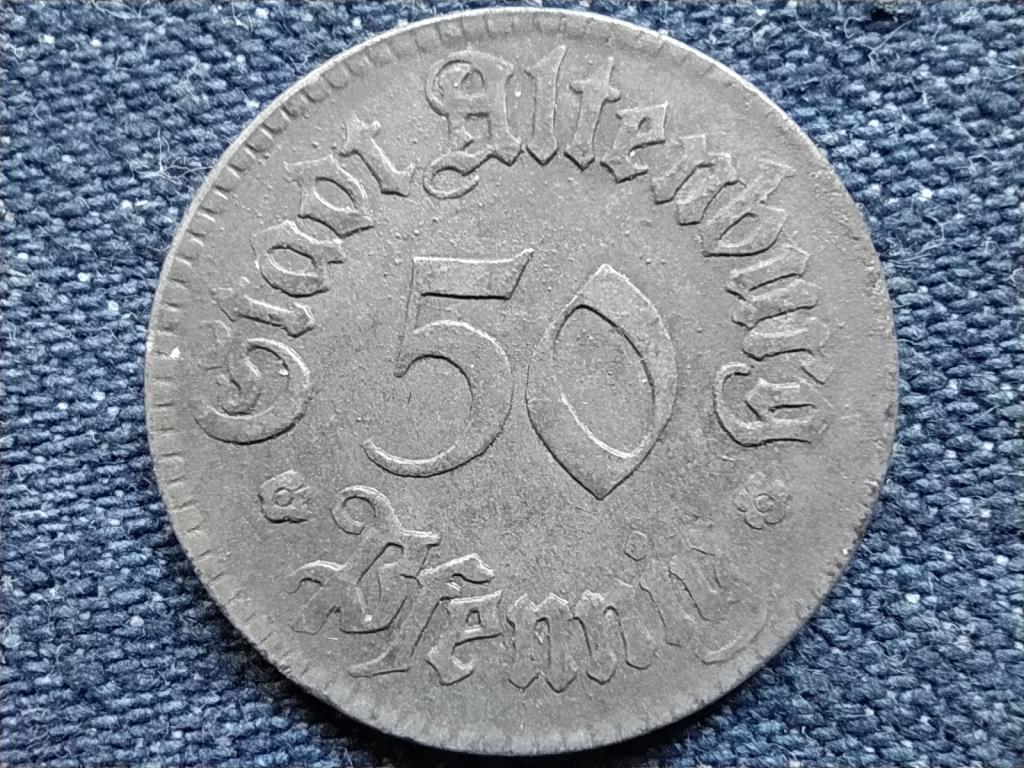Németország Altenburg 50 Pfennig szükségpénz