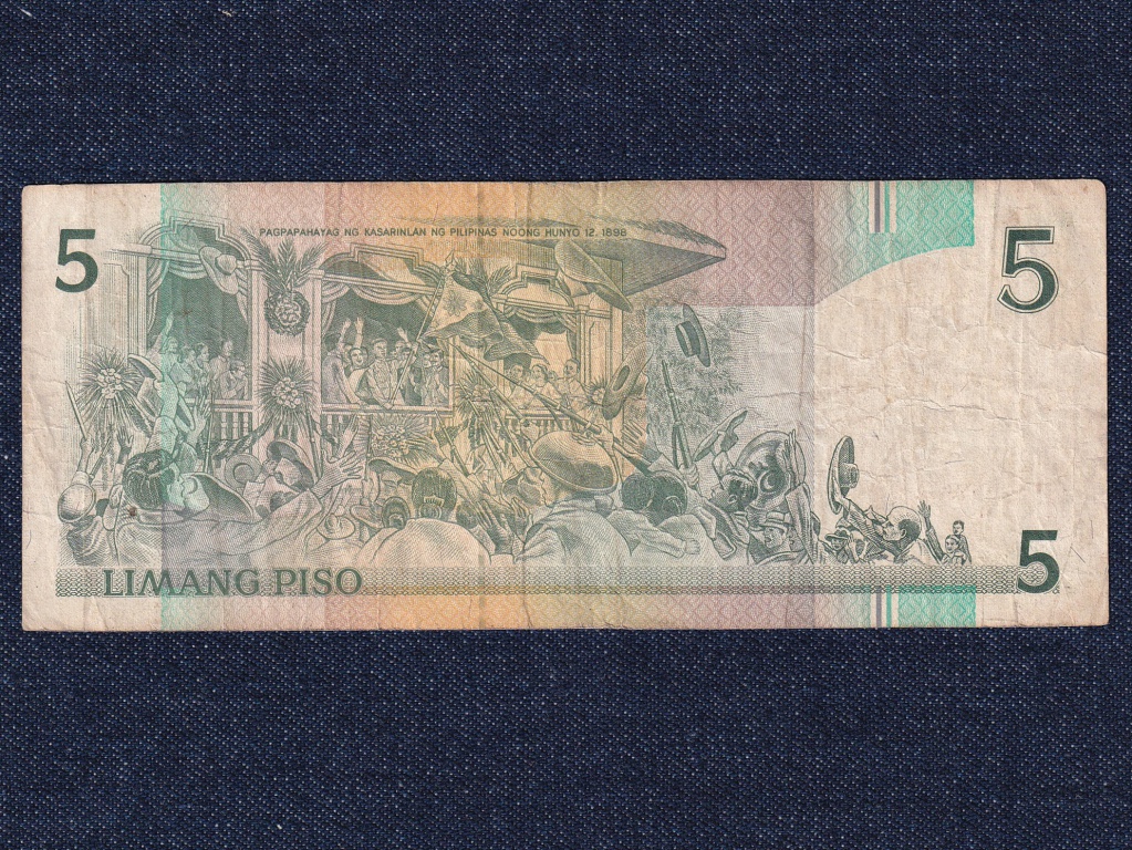 Fülöp-szigetek Köztársaság (1946-) 5 Pezó bankjegy