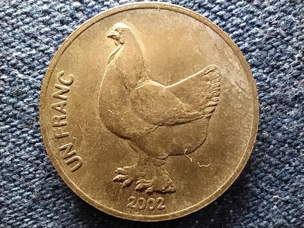 Kongó (Zaire) 1 frank