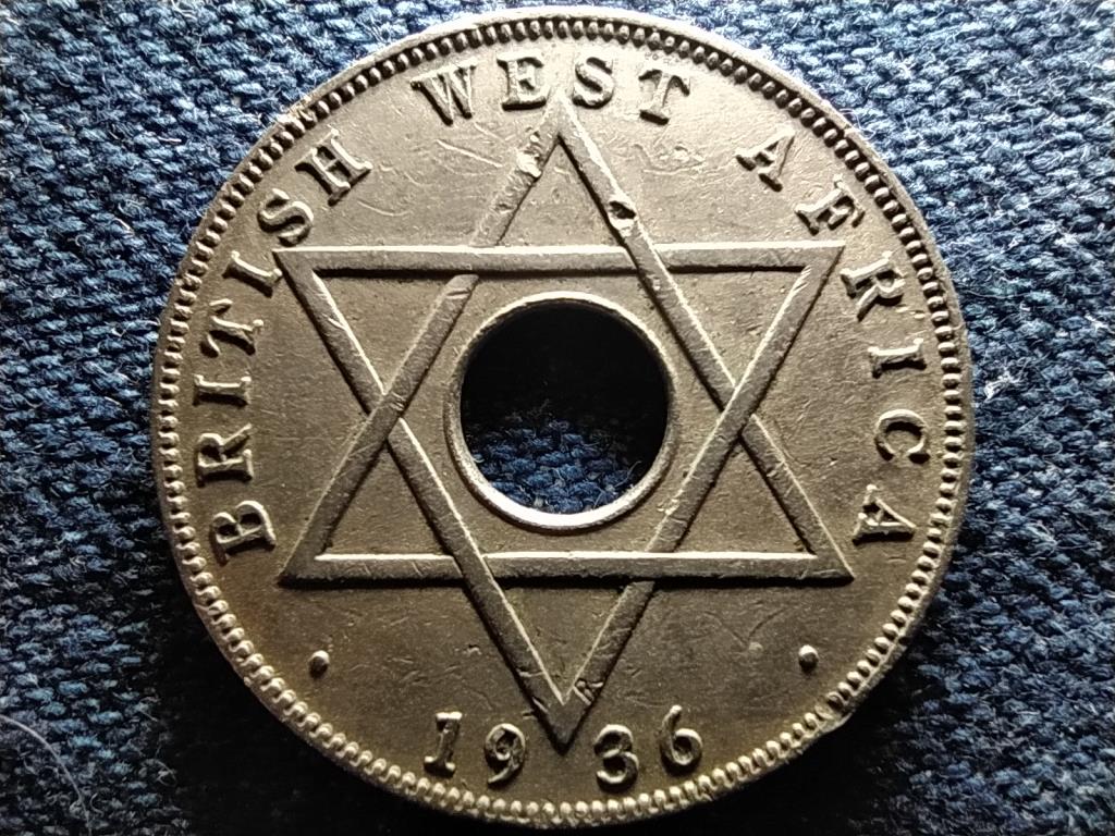 Brit Nyugat-Afrika V. György (1910-1936) 1/2 penny