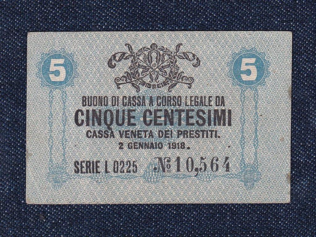 Olaszország 5 Centesimi bankjegy