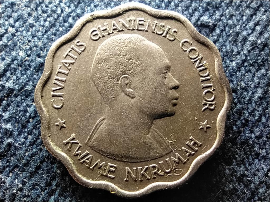 Ghána II. Erzsébet (1957-1960) 3 pence