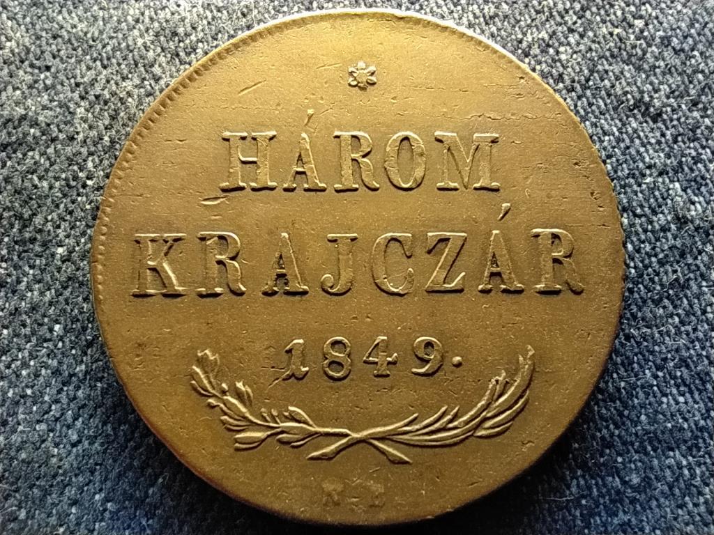 Magyarország Szabadságharc (1848-1849) 3 Krajcár 