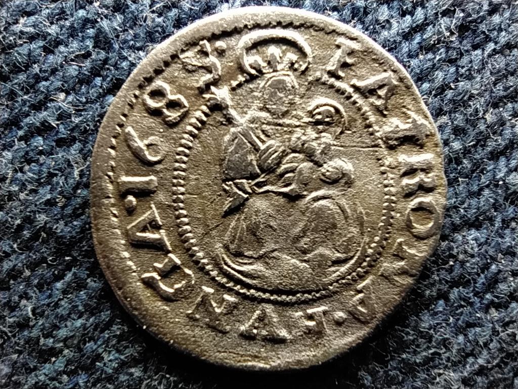 I. Lipót (1657-1705) ezüst 1 Dénár ÉH 1110
