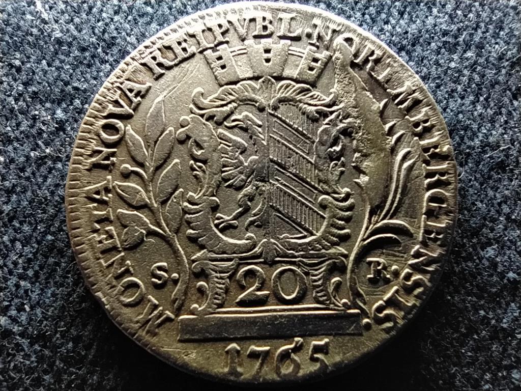 Német Államok Nürnberg ezüst 20 krajcár
