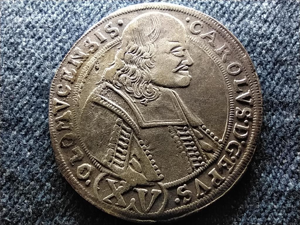 Ausztria Olmütz (Bohemia) II. Károly Liechtenstein főhercege 1664-1695 ezüst 15 Krajcár