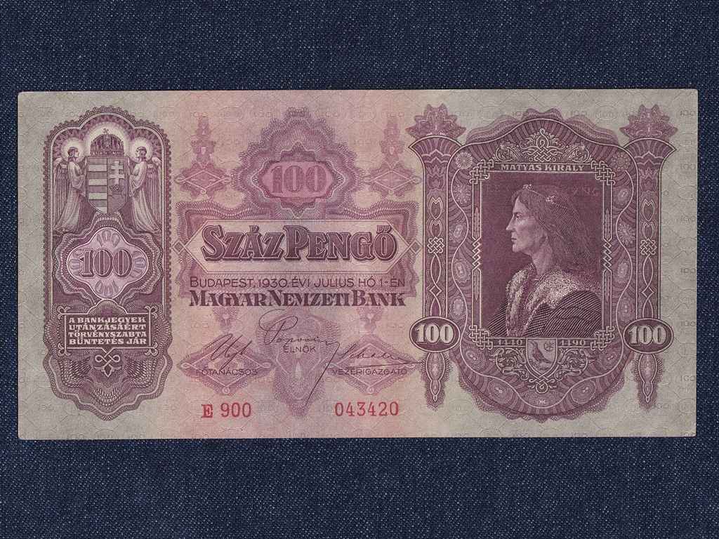 Második sorozat (1927-1932) 100 Pengő bankjegy