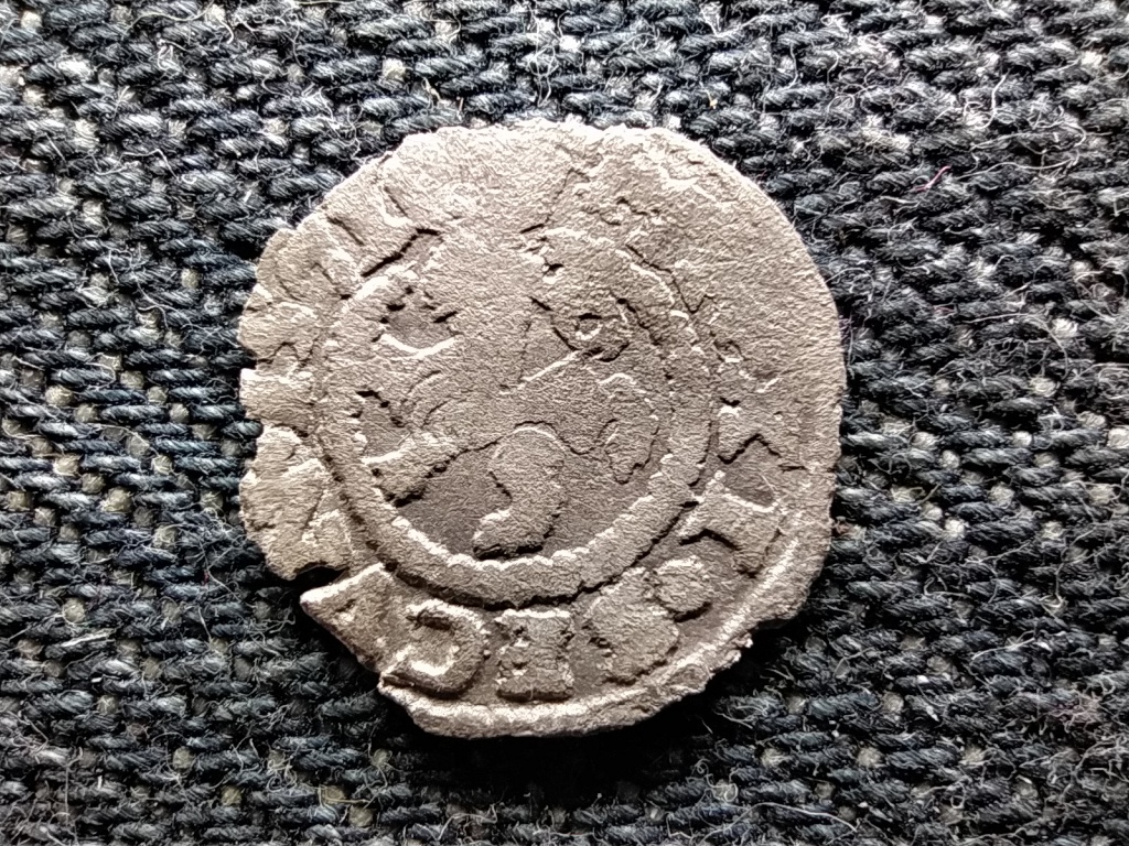 Csehország Kuttenberg I. Miksa (1564-1576) ezüst 1 Pfenning Weiss-Pfennig