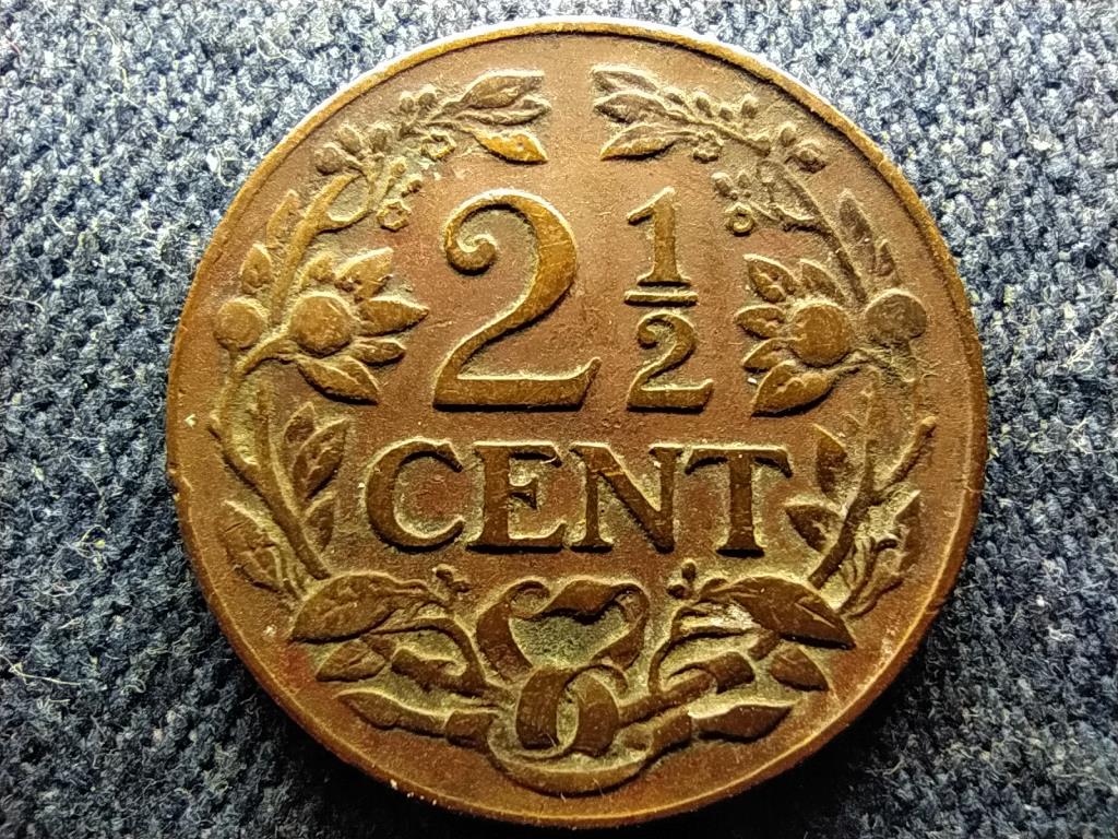 Holland Antillák Curacao I. Vilma (1890-1948) 2 1/2 cent